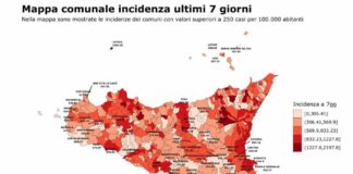 In Sicilia boom di contagi Covid, risale la curva epidemica +47,85%