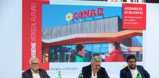Conad, nel 2021 fatturato +6,5% a 17 miliardi
