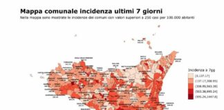 Covid, in Sicilia in calo contagi e nuove ospedalizzazioni