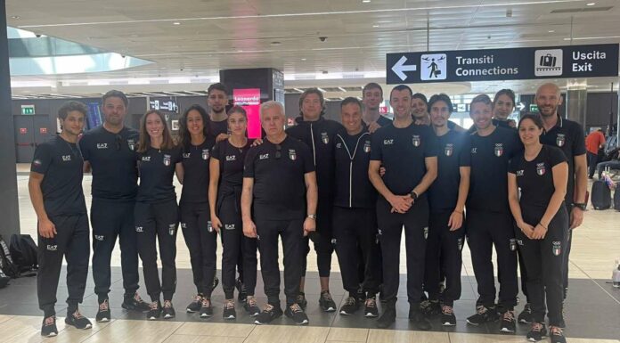 Partiti per Orano gli azzurri di sciabola e spada