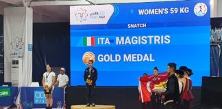 Pesi, Magistris oro e argento nello strappo a Orano