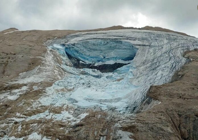 ITALY-MARMOLADA GLACIER-COLLAPSE