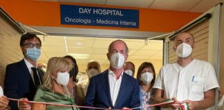 Veneto, Zaia inaugura nuova oncologia ospedale Oderzo