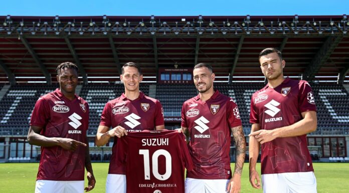 Suzuki sulla maglia del Torino anche nella prossima stagione