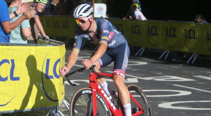 Ganna ci prova ma Pedersen vince la 13^ tappa del Tour