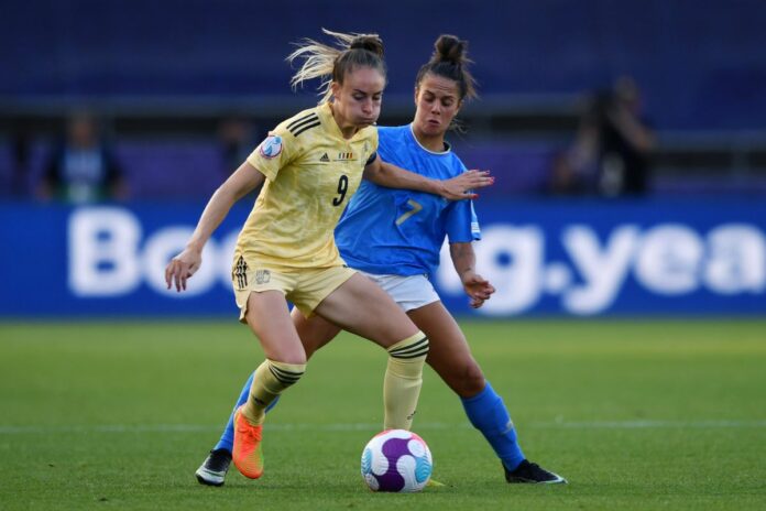 Italia-Belgio Euro 2022 femminile