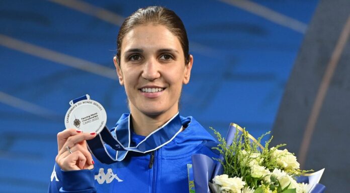 Errigo d’argento nel fioretto ai Mondiali del Cairo