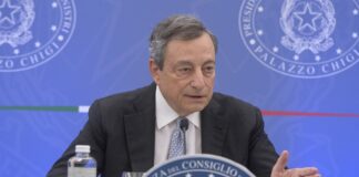 Draghi “L’accordo sul grano sia il primo passo verso la pace”