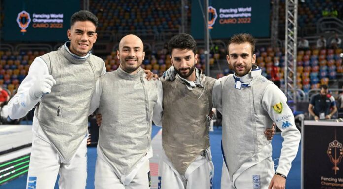 Fioretto tutto azzurro, squadra maschile campione del Mondo