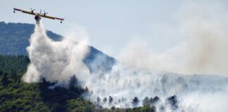 Toscana nella morsa degli incendi, chiuso per un’ora l’aeroporto di Firenze