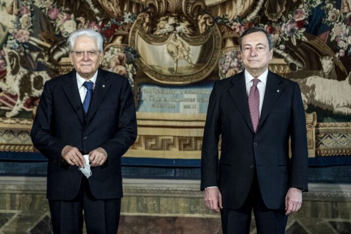 FOTO DI ARCHVIO - RIELETTO SERGIO MATTARELLA -- FOTO DI REPERTORIO
