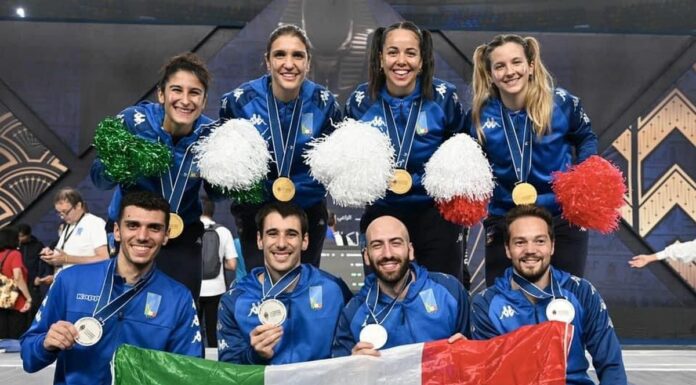 Mondiali scherma, oro fioretto donne e argento spada uomini