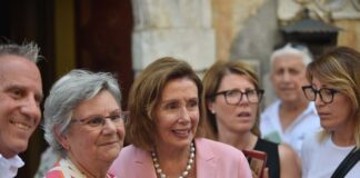 Abruzzo, Nancy Pelosi nel paese degli avi riceve cittadinanza onoraria