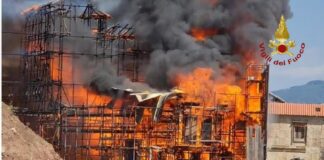 Roma, Spento incendio scoppiato negli studi di Cinecittà