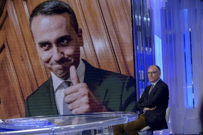 Enrico Letta ospite di Porta a Porta