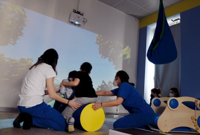Milano, Inaugurazione di Sensei, spazio multisensoriale, per
l'empowerment dei bimbi con disabilità