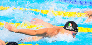 Razzetti d’oro nei 400 misti agli Europei di nuoto