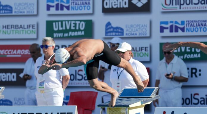 Italia d’argento nella staffetta 4×200 agli Europei di nuoto