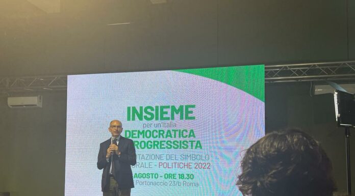 Letta, “Il nostro obiettivo è essere prima lista del Paese”