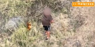 Un drone della Regione individua un piromane in Calabria