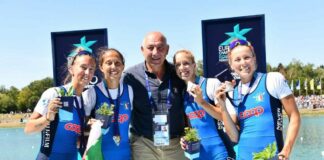 Europei canottaggio, l’Italia chiude al 3° posto