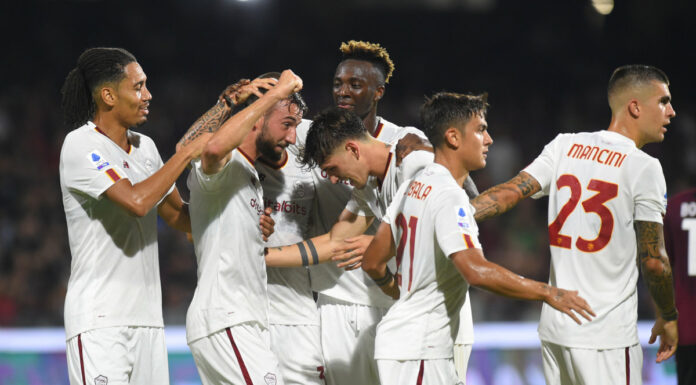 Salernitana-Roma 0-1, all’Arechi decide Cristante