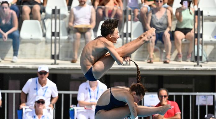 Europei tuffi, bronzo per Santoro-Pellacani nel sincro misto