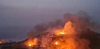 Vasto incendio a Pantelleria, in fuga vip e turisti