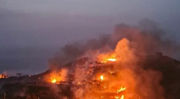 Vasto incendio a Pantelleria, in fuga vip e turisti