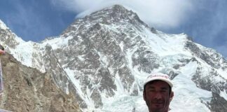Con il supporto di Webuild Mattia Conte sulla vetta del Broad Peak