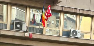 Imbrattata con scritte offensive la sede regionale della Cgil a Palermo
