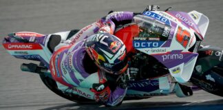 Zarco in testa nelle libere in Austria, Ducati super