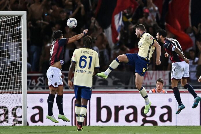 Bologna-Hellas Verona serie A