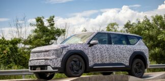 Kia EV9 affronta gli ultimi test prima del debutto mondiale nel 2023