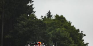 Verstappen vola a Spa ma partirà dalle retrovie con Leclerc