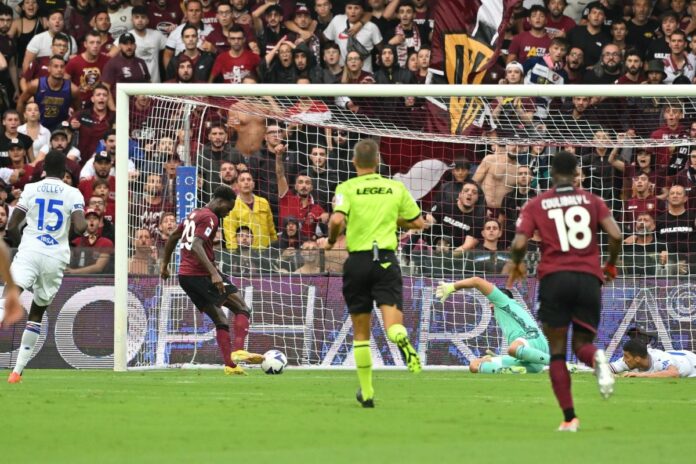 Salernitana-Sampdoria serie A