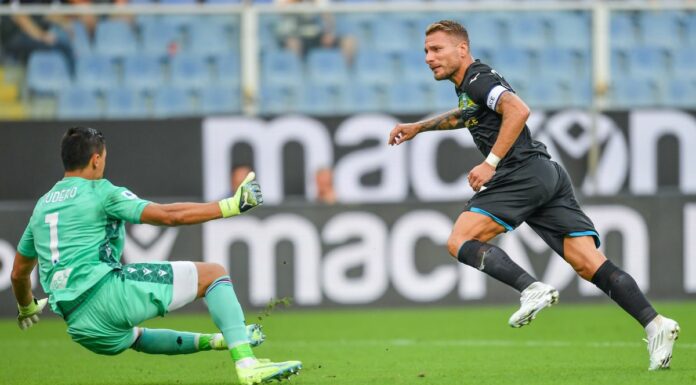 Non basta Immobile, la Samp frena la Lazio sull’1-1