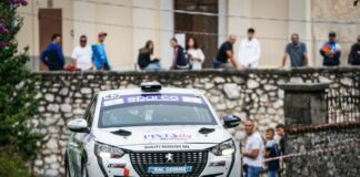 Farina vince Peugeot Competition 208 Rally Cup Top 2022