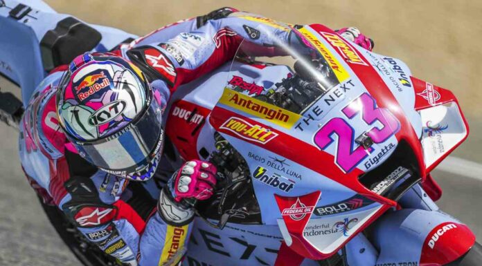 Bastianini davanti a Bagnaia nelle FP2 del Gp di San Marino