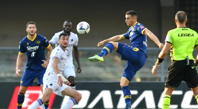 Il Verona vince in rimonta, battuta la Samp 2-1