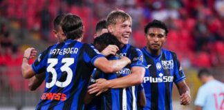L’Atalanta vince 2-0 a Monza ed è prima in classifica