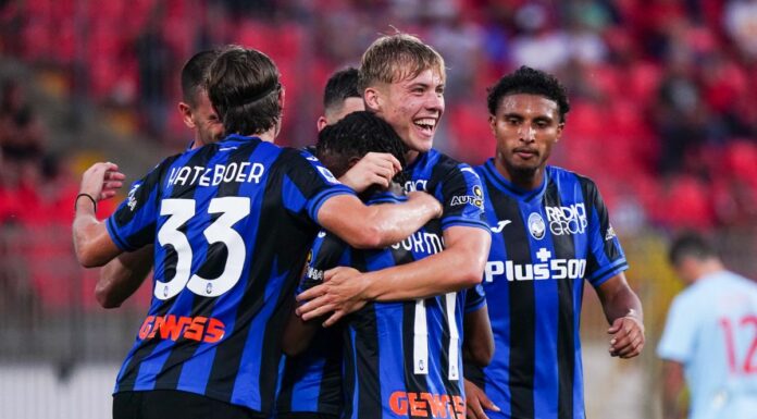 L’Atalanta vince 2-0 a Monza ed è prima in classifica