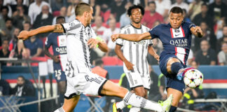 McKennie non basta, doppietta Mbappè, Psg-Juve 2-1