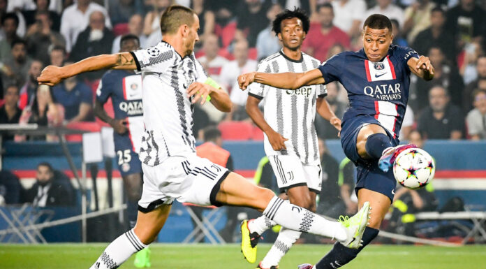 McKennie non basta, doppietta Mbappè, Psg-Juve 2-1