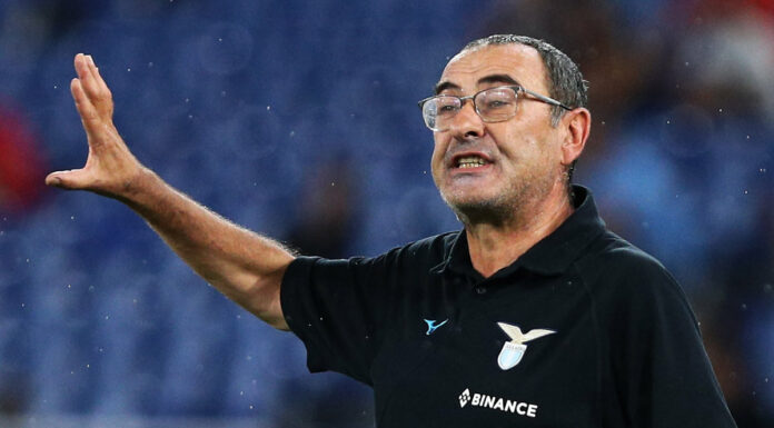 Lazio al debutto, Sarri “In Europa ogni gara è difficile”