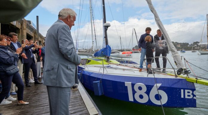 Trinitè-Sur-Mer in festa per il battesimo del mare del Class40 Ibsa