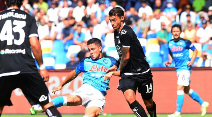 Raspadori in gol all’89°, Napoli-Spezia 1-0