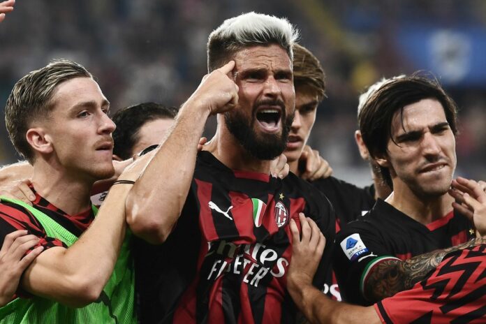Sampdoria-Milan serie A