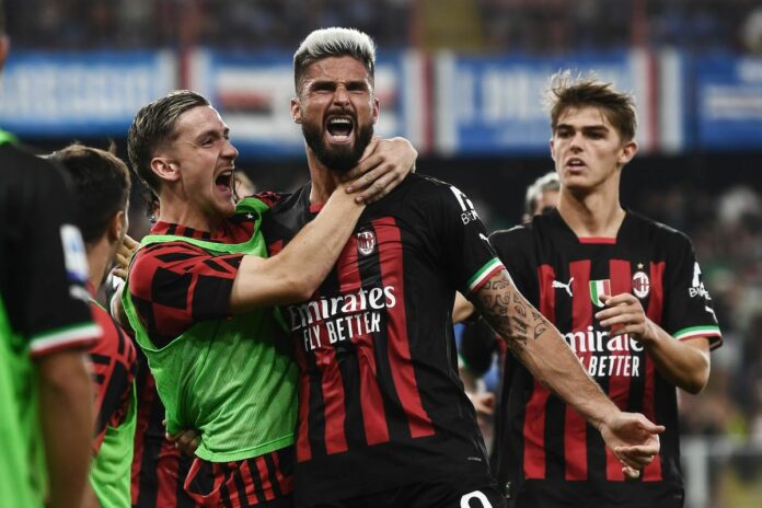 Sampdoria-Milan serie A