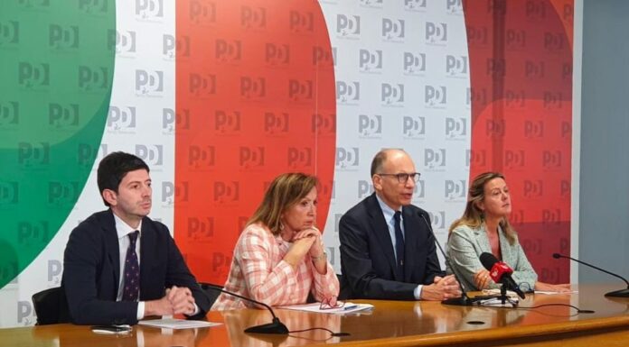 Letta “I leader della destra non siano ambigui sui vaccini”